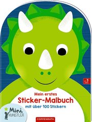 Mein erstes Sticker-Malbuch (Dinosaurier) - Cover