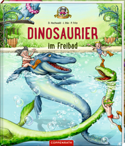 Dinosaurier im Freibad - Cover