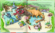 Dinosaurier im Freibad - Illustrationen 2