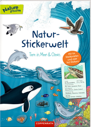 Natur-Stickerwelt: Tiere in Meer und Ozean - Cover