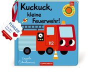 Mein Filz-Fühlbuch: Kuckuck, kleine Feuerwehr! - Cover