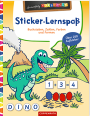 Sticker-Lernspaß Dinosaurier