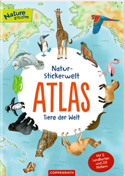 Natur-Stickerwelt - Atlas: Tiere der Welt