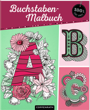 Buchstaben-Malbuch - Cover