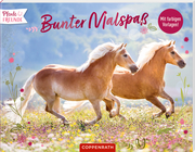 Bunter Malspaß Pferdefreunde - Cover