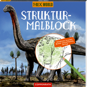 Struktur-Malblock T-Rex World