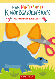 Mein kunterbunter Kindergartenblock - Dinosaurier