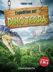 Expedition auf Dino Terra - Sammelband 3 in 1 - Cover