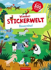 Wimmel-Stickerwelt - Bauernhof