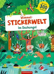 Wimmel-Stickerwelt - Im Dschungel