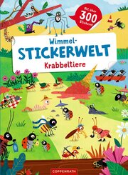 Wimmel-Stickerwelt - Krabbeltiere