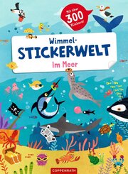 Wimmel-Stickerwelt - Im Meer - Cover