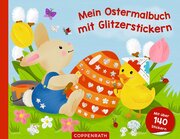 Mein Ostermalbuch mit Glitzerstickern - Cover
