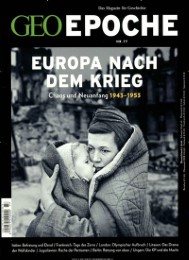 GEO Epoche - Europa nach dem Krieg - Cover