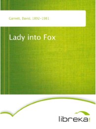 Lady into Fox - Cover