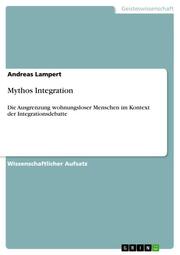 Mythos Integration - Cover