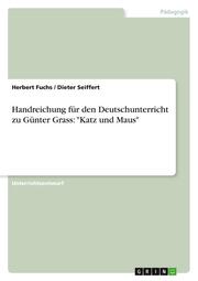 Handreichung für den Deutschunterricht zu Günter Grass: 'Katz und Maus' - Cover
