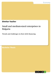 Small and medium-sized enterprises in Bulgaria - Cover