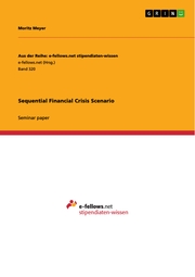 Sequential Financial Crisis Scenario