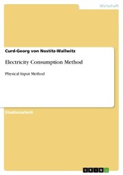 Electricity Consumption Method
