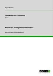 Knowledge management within Tesco