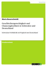 Geschlechtergerechtigkeit und Chancengleichheit in Schweden und Deutschland - Cover