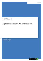 Optimality Theory - An Introduction