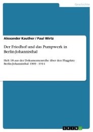 Der Friedhof und das Pumpwerk in Berlin-Johannisthal