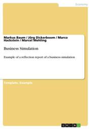 Business Simulation - Cover