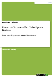Panem et Circenses - The Global Sports Business - Cover