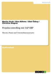 Projektcontrolling mit SAP ERP - Cover