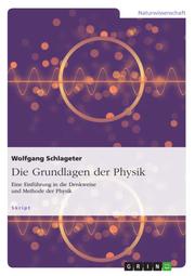Die Grundlagen der Physik - Cover