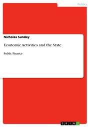 Economic Activities and the State - Cover