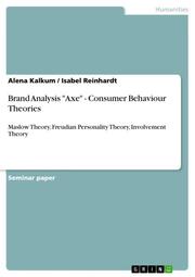 Brand Analysis 'Axe' - Consumer Behaviour Theories