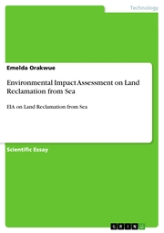 Environmental Impact Assessment on Land Reclamation from Sea