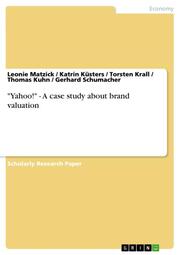 'Yahoo!' - A case study about brand valuation