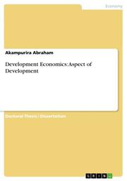 Development Economics: Aspect of Development