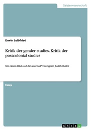 Kritik der gender studies.Kritik der postcolonial studies - Cover