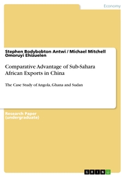 Comparative Advantage of Sub-Sahara African Exports in China - Cover