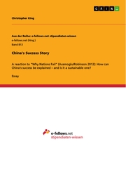 China's Success Story - Cover
