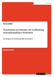 Terrorismus im Internet als Gefährdung nationalstaatlicher Sicherheit