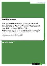 Das Verhältnis von Identitätsverlust und Erinnerung in Marcel Prousts 'Recherche' und Rainer Maria Rilkes 'Die Aufzeichnungen des Malte Laurids Brigge'