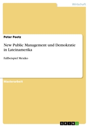 New Public Management und Demokratie in Lateinamerika