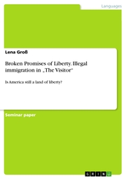 Broken Promises of Liberty. Illegal immigration in 'The Visitor'