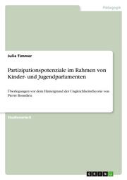 Partizipationspotenziale im Rahmen von Kinder- und Jugendparlamenten - Cover