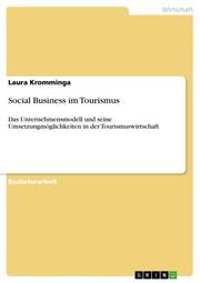 Social Business im Tourismus
