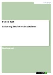 Erziehung im Nationalsozialismus - Cover