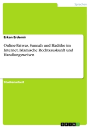 Online-Fatwas, Sunnah und Hadithe im Internet. Islamische Rechtsauskunft und Handlungsweisen