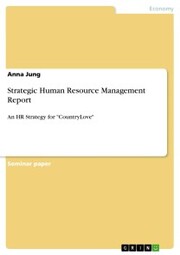Strategic Human Resource Management Report - Cover