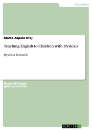 Teaching English to Children with Dyslexia